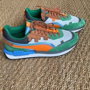 PUMA. City Rider Minecraft Sneaker. Size 7.5.